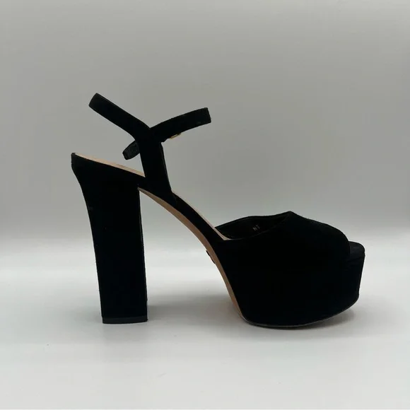Christian Dior Black platform sandal heels size EU 39.5